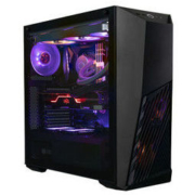 酷冷至尊(CoolerMaster)K501L(剑客Ⅱ) ARGB中塔机箱(EATX主板/钢玻侧板/顶部支持360水冷/独立电源仓)