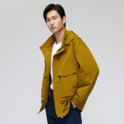 21日0点、双11预售：MECITY 534092-4 机能风连帽工装夹克