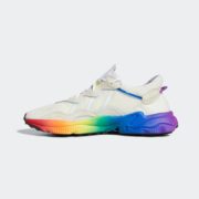 1日0点！ adidas 阿迪达斯 三叶草 OZWEEGO PRIDE 情侣款经典运动鞋