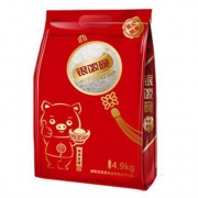 PLUS会员：银饭碗 福满金猪大米 4.9kg *3件