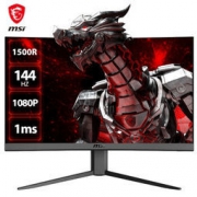 微星 MSI 23.6英寸 黑龙1ms 曲面游戏电竞显示器 G24C4
