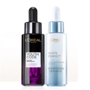 21日0点、双11预售：L'OREAL PARIS 巴黎欧莱雅 黑精华30ml+光子瓶30ml（赠黑精华7.5ml*3+光子瓶7.5ml*4+面膜*2）