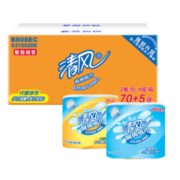 清风 厨房用纸吸油纸 2层75张纸巾*8卷