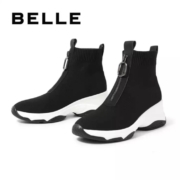 BELLE/百丽冬季  女士飞织女休闲靴