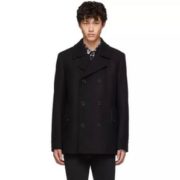 XL码！HUGO Hugo Boss 雨果·博斯 Balno1841 男士修身羊毛混纺外套 到手约￥1302.16