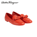 Salvatore Ferragamo 菲拉格慕 女士VARA羊皮革莫卡辛鞋