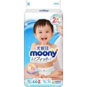 moony 尤妮佳 大号婴儿纸尿裤 XL 46片 *4件
