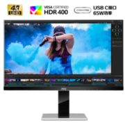 1日0点！ AOC 卢瓦尔系列 LV273HUPR 27英寸 IPS显示器（4K、HDR400、Type-C）