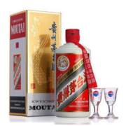 京东PLUS会员： 茅台（MOUTAI）飞天茅台 酱香型白酒 53度 500ml （带杯）
