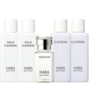 prime会员！HABA 角鲨烷试用5件套装（美容油15ml+卸妆油20ml*2瓶+G露20ml*2瓶） 151.34元含税直邮