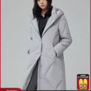 波司登 女士时尚长款过膝羽绒服 90%600蓬鹅绒