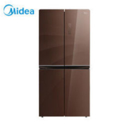 美的(Midea)476升 十字对开门冰箱风冷无霜一级能效节能省电多维智能变频 BCD-476WGPM(E)