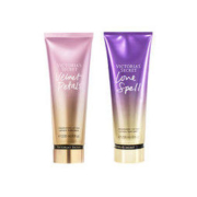 2日0点、硬核补贴： VICTORIA'S SECRET 维多利亚的秘密 女士身体乳 丝绒花瓣236ml+樱花蜜桃236ml