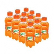苏宁SUPER会员： 美年达 橙味汽水饮料 300ML*12瓶