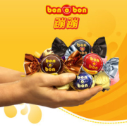 墨西哥进口  bonobon 蹦蹦 花生慕斯夹心巧克力 15g*30粒