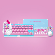 21日0点  双11预售： Razer 雷蛇 Sanrio Hello Kitty限定款 背光机械键盘