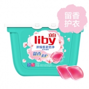 立白洗衣凝珠    缩香柔倍净洗衣凝珠 8g*52颗/盒*4件