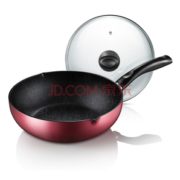 1日0点！ Midea 美的 麦饭石不粘炒锅 28cm