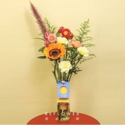 Plus会员：花点时间 秋日调色盘 中秋定制花束 10月11日发货