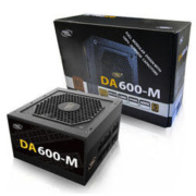 1日0点： DEEPCOOL 九州风神 DA600-M 电脑电源 铜牌（85%）600W 全模组化