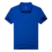 Luxury Lane春夏新款男士POLO短袖T恤衫 蓝色 L *3件