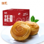 翎芝旗舰店！手撕面包2斤装