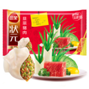限地区：三全 状元水饺 韭菜猪肉口味 1.02kg *5件