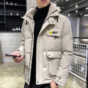 AJMJ 百分之90白鸭绒！男士外套羽绒服