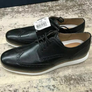 Cole Haan 可汗 Grand Tour Wingtip 男士布洛克烤花牛津鞋