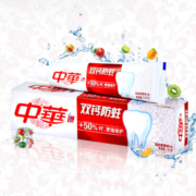 京东PLUS会员： ZHONGHUA 中华 双钙防蛀 140g *15件+花清护40g*21
