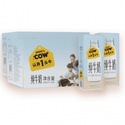 16点开始：认养一头牛 全脂纯牛奶 200ml*12盒*2箱