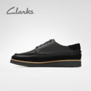 英伦风、PLUS会员！ Clarks 其乐 A-shridge Walk 男士低帮皮鞋