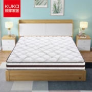 1日0点：KUKa 顾家家居 DK.M1010 自然森语 椰棕弹簧床垫 180*200*20cm