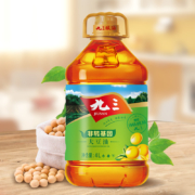 聚划算百亿补贴：九三 非转基因 大豆油 三级 4L