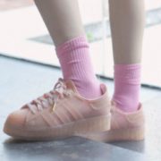 国内¥999！adidas Originals Superstar Jelly 女款果冻透明贝壳头板鞋