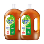 天猫超市次日达 滴露 杀菌消毒液 1.8L*2瓶
