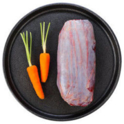 PURE BLACK NATURAL ANGUS BEEF 皇家黰黑 澳洲 纯黑草饲安格斯 精修金钱腱 550g *3件