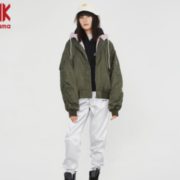 1日0点！ KAMA 卡玛  女士毛绒帽棉服