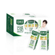 京东PLUS会员： 豆本豆 原味豆奶 植物蛋白饮料 早餐奶 250ml*15盒 *5件