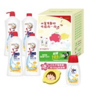 88VIP！OMO 奥妙 自然工坊 果蔬餐具净 1.1KG *4