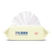 云柔风 75度酒精消毒湿巾 80抽*4包