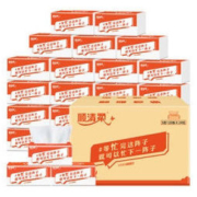 顺清柔 抽纸 3层*120抽*24包（190*123mm） *3件
