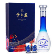 京东PLUS会员： YANGHE 洋河 M1尊享版 45度 绵柔浓香型白酒 500ml