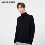 JackJones 杰克琼斯 219425517 男士百搭100%羊毛针织衫