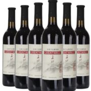 入口顺滑！GreatWall 长城 红标干红葡萄酒 750ml*6