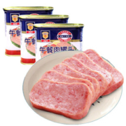中华老字号 上海梅林 午餐肉罐头 340g*4罐