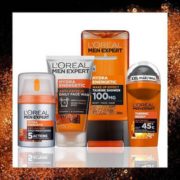 L'Oreal 欧莱雅 男士劲能醒肤套装（沐浴露300ml+面霜50ml+香体露50ml+洁面100ml） 到手￥155.89