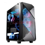 GAMEMAX 游戏帝国 风镀F1 中塔机箱