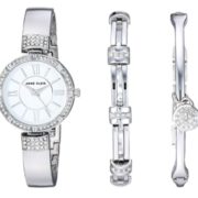 Anne Klein 安妮·克莱因 AK/3294 女士施华洛世奇手表手链套装 到手306.75元