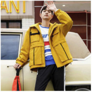 gxgjeans JY121675E 男装新款工装撞色外套